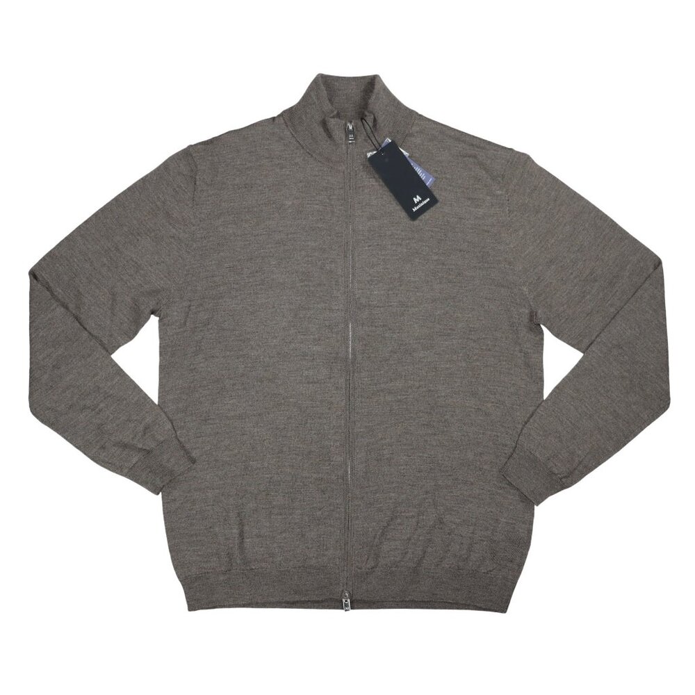 Matinique 100% Wool Full Zip Mason Collection Lightweight Men's Sweater XXL NWT